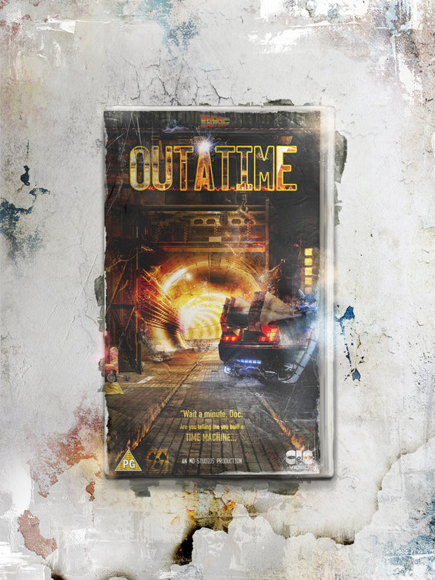 ‘OUTATIME’ VHS – Back To The Future