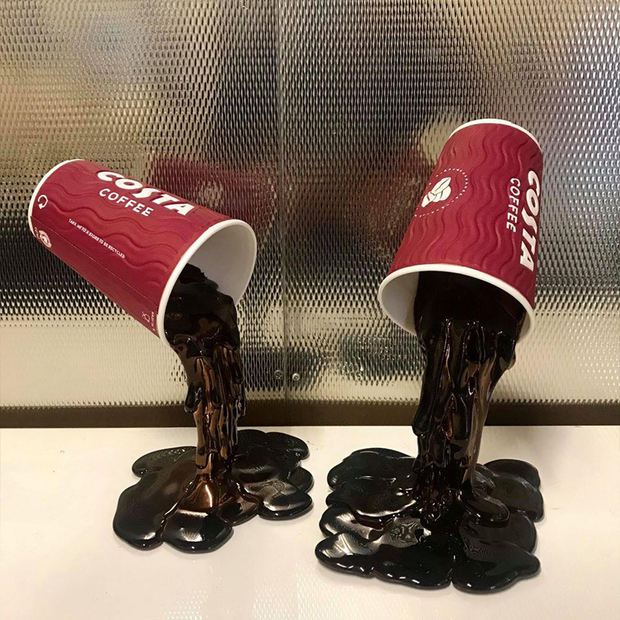 Costa Coffee Spill