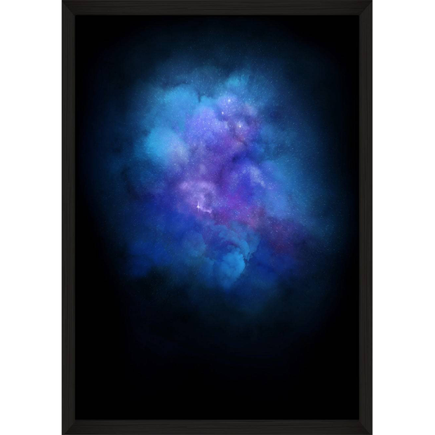 GALAXY EXPLOSION (DIAMOND DUST - INDIGO) , 2018